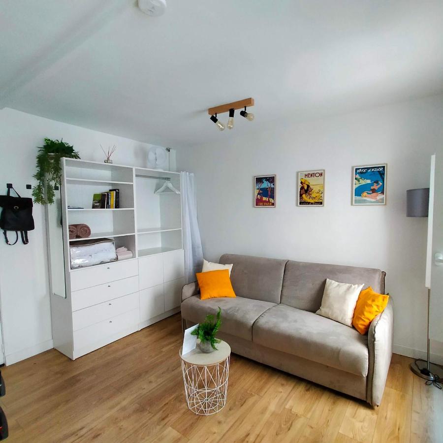 Joli Studio Dans Le Coeur De Ментона Экстерьер фото